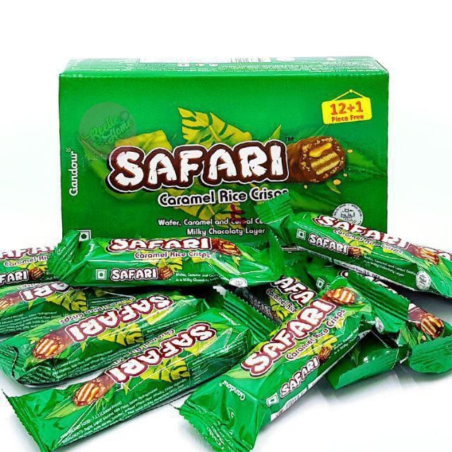 Pack Of 4 Gandour Safari Caramel Crunch