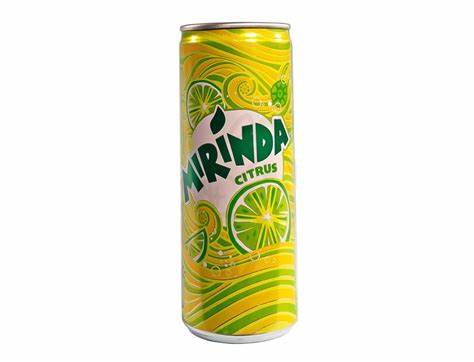 Pack Of 2 Mirinda (Hamziyaat) Citrus 242 ML (KSA Imported)