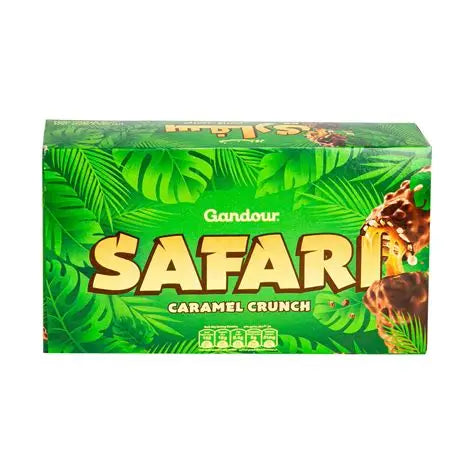 Pack Of 4 Gandour Safari Caramel Crunch