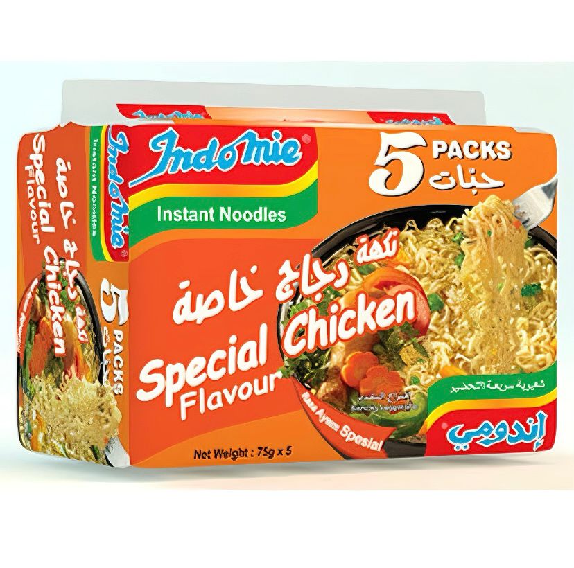 Indomie Special Chicken Instant Noodles 75g x Pack of 5 ( KSA IMPORTED )