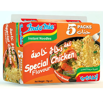 Indomie Special Chicken Instant Noodles 75g x Pack of 5 ( KSA IMPORTED )